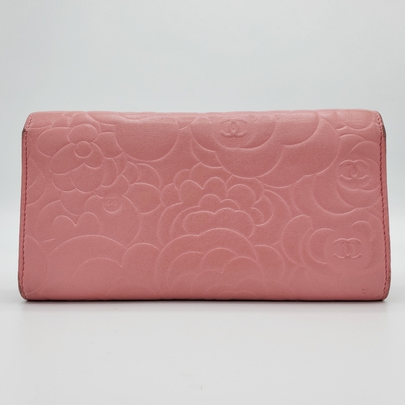 ❤️ Authentic Chanel Pink Camellia Wallet - Picture 10 of 14